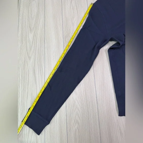 Men's True Navy Long Sleeve Tee - Picture 10 of 13